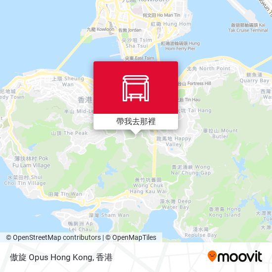 傲旋 Opus Hong Kong地圖