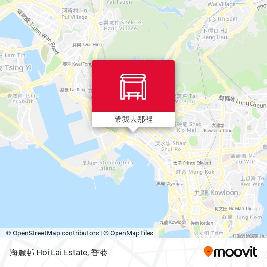 海麗邨 Hoi Lai Estate地圖