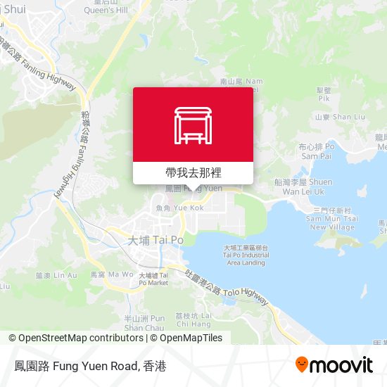 鳳園路 Fung Yuen Road地圖