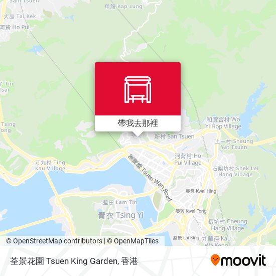 荃景花園 Tsuen King Garden地圖