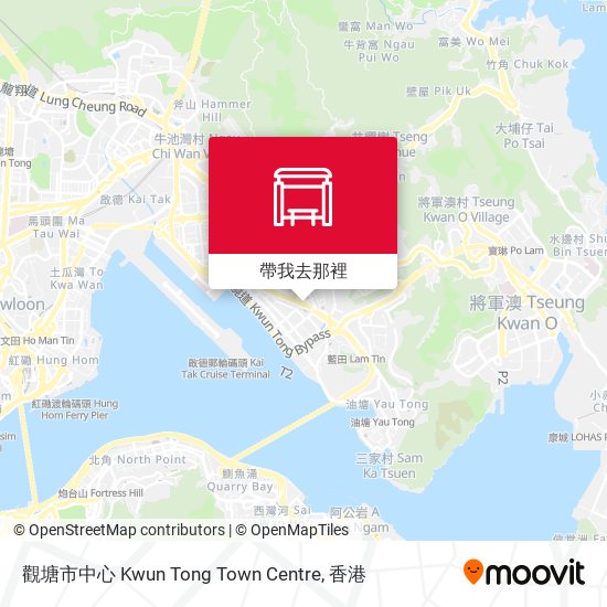 觀塘市中心 Kwun Tong Town Centre地圖