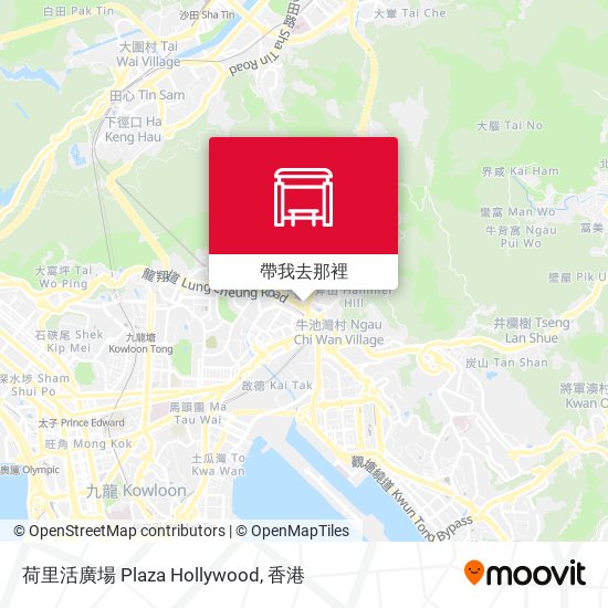 荷里活廣場 Plaza Hollywood地圖