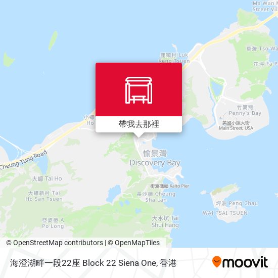 海澄湖畔一段22座 Block 22 Siena One地圖