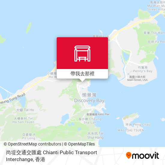 尚堤交通交匯處 Chianti Public Transport Interchange地圖