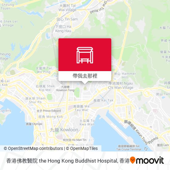 香港佛教醫院 the Hong Kong Buddhist Hospital地圖