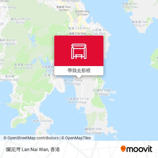 爛泥灣 Lan Nai Wan地圖