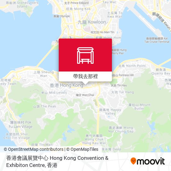 香港會議展覽中心 Hong Kong Convention & Exhibiton Centre地圖