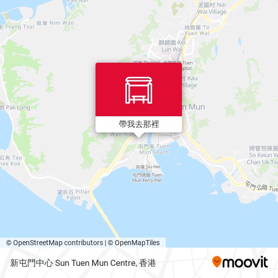 新屯門中心 Sun Tuen Mun Centre地圖