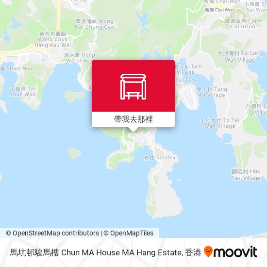 馬坑邨駿馬樓 Chun MA House MA Hang Estate地圖