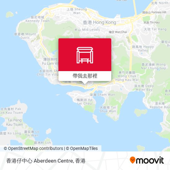 香港仔中心 Aberdeen Centre地圖