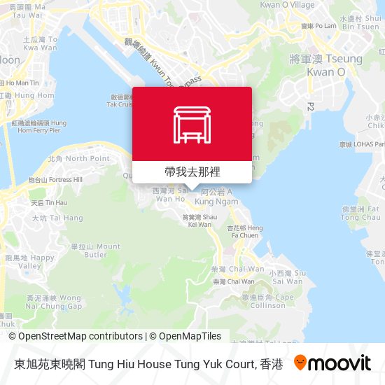 東旭苑東曉閣 Tung Hiu House Tung Yuk Court地圖