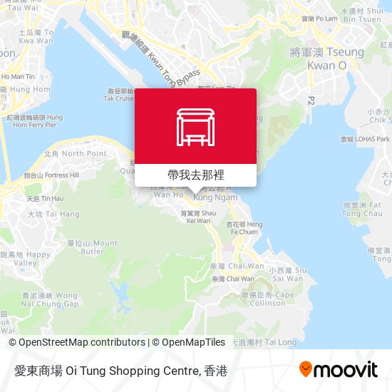 愛東商場 Oi Tung Shopping Centre地圖