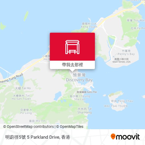 明蔚徑5號 5 Parkland Drive地圖