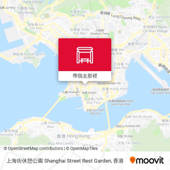 上海街休憩公園 Shanghai Street Rest Garden地圖