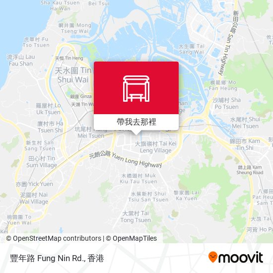 豐年路 Fung Nin Rd.地圖