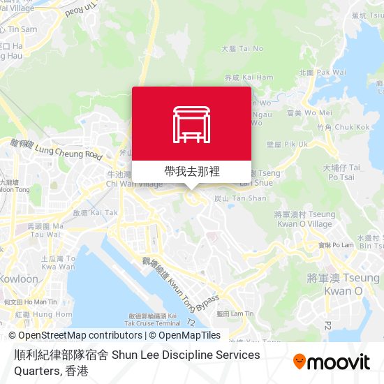 順利紀律部隊宿舍 Shun Lee Discipline Services Quarters地圖