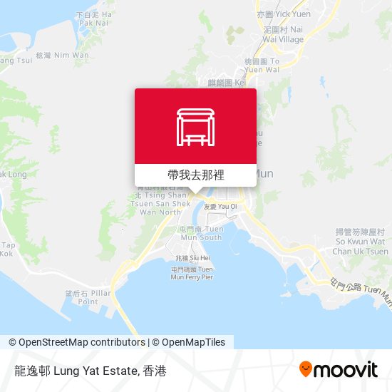 龍逸邨 Lung Yat Estate地圖