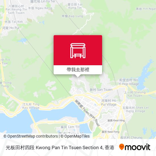 光板田村四段 Kwong Pan Tin Tsuen Section 4地圖