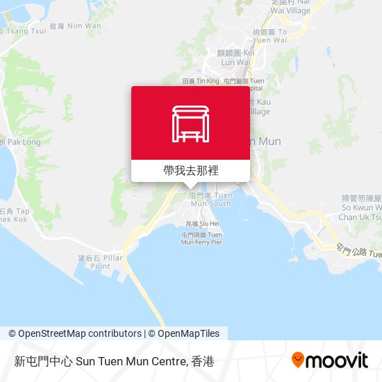 新屯門中心 Sun Tuen Mun Centre地圖