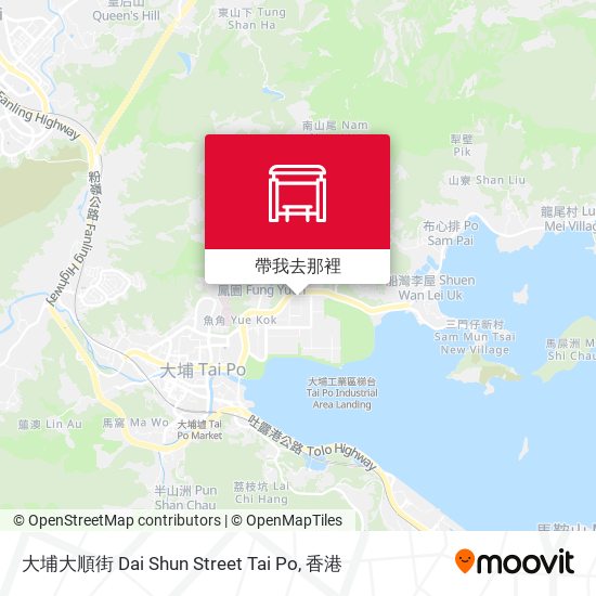 大埔大順街 Dai Shun Street Tai Po地圖