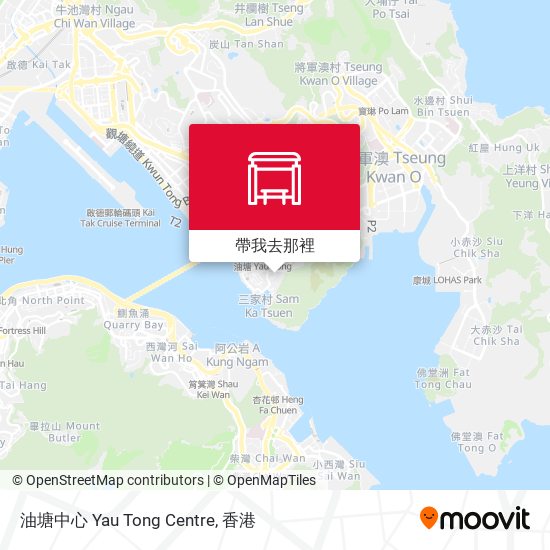 油塘中心 Yau Tong Centre地圖
