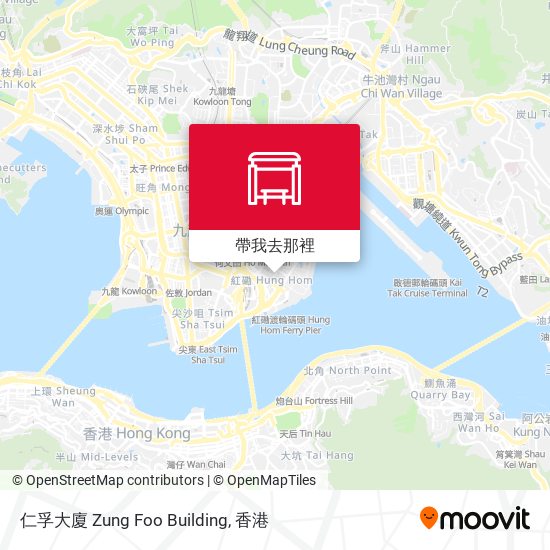 仁孚大廈 Zung Foo Building地圖