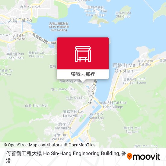 何善衡工程大樓 Ho Sin-Hang Engineering Building地圖