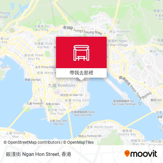 銀漢街 Ngan Hon Street地圖
