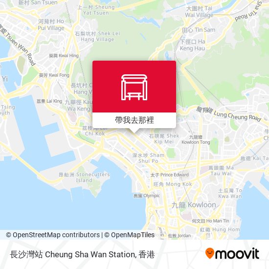 長沙灣站 Cheung Sha Wan Station地圖