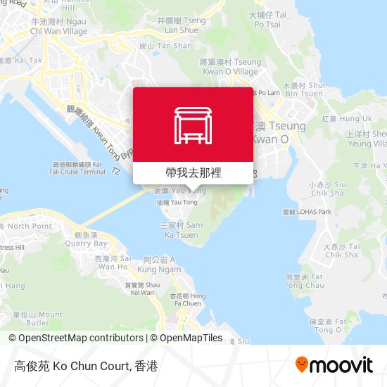 高俊苑 Ko Chun Court地圖
