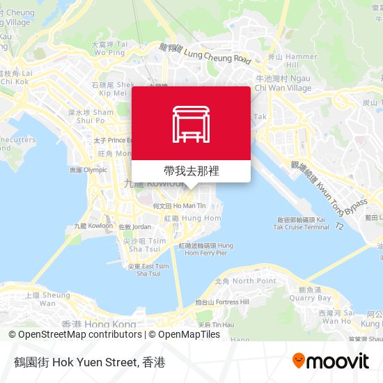 鶴園街 Hok Yuen Street地圖