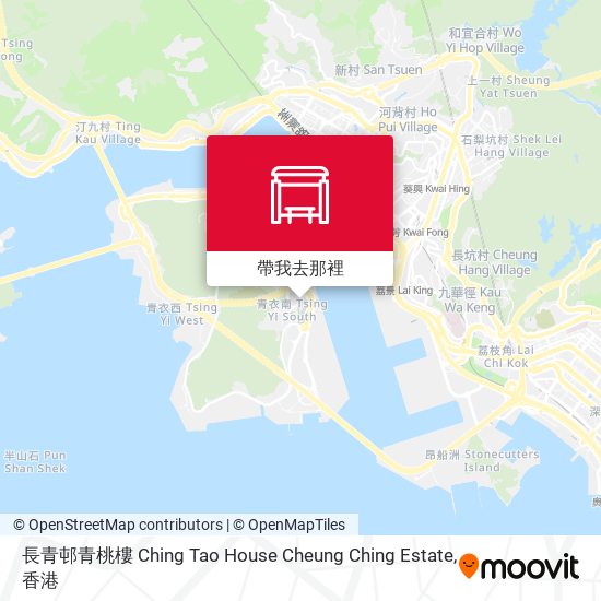 長青邨青桃樓 Ching Tao House Cheung Ching Estate地圖