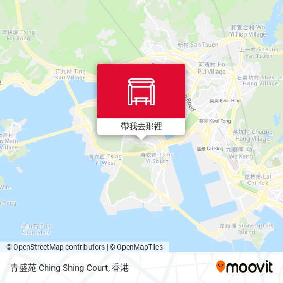 青盛苑 Ching Shing Court地圖
