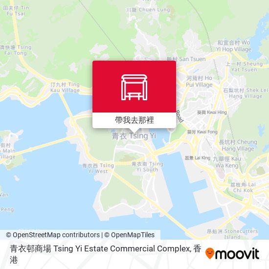 青衣邨商場 Tsing Yi Estate Commercial Complex地圖