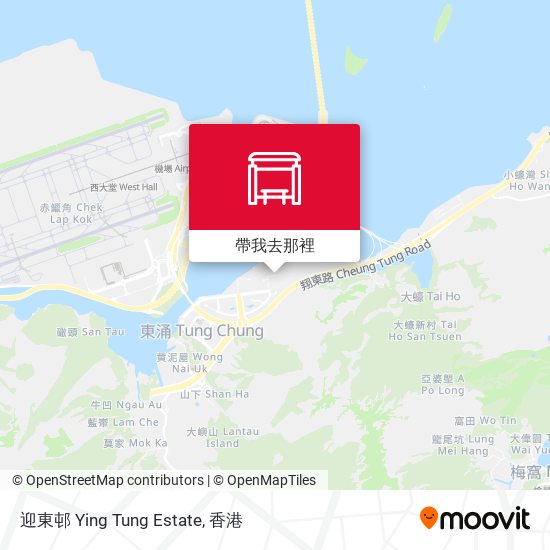 迎東邨 Ying Tung Estate地圖