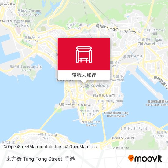 東方街 Tung Fong Street地圖
