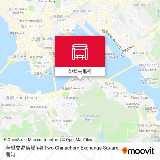 華懋交易廣場Ii期 Two Chinachem Exchange Square地圖