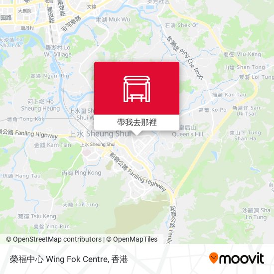 榮福中心 Wing Fok Centre地圖