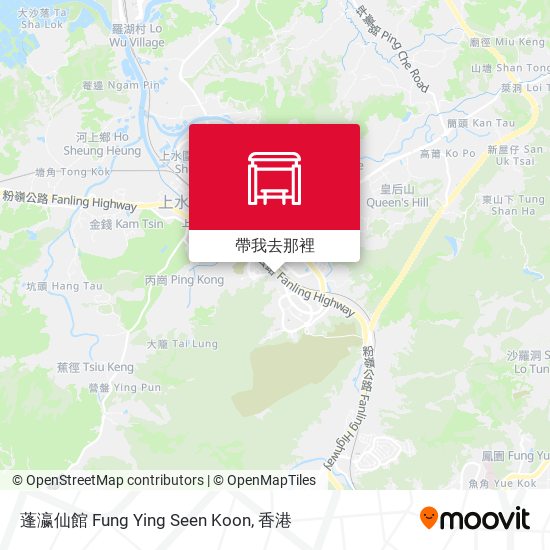 蓬瀛仙館 Fung Ying Seen Koon地圖