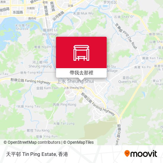 天平邨 Tin Ping Estate地圖