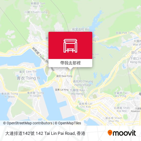 大連排道142號 142 Tai Lin Pai Road地圖