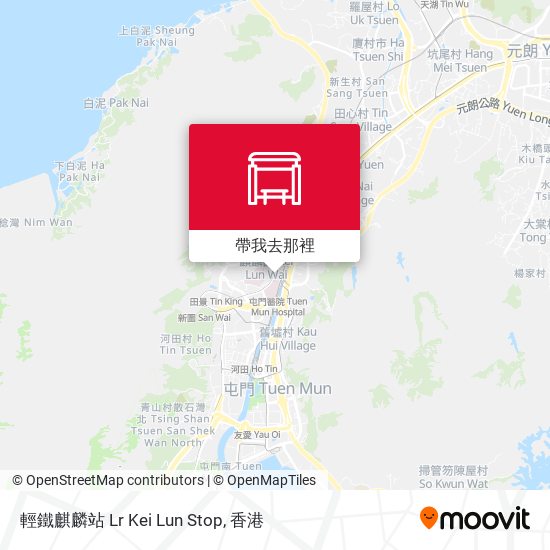 輕鐵麒麟站 Lr Kei Lun Stop地圖