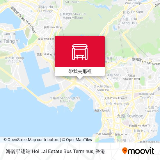 海麗邨總站 Hoi Lai Estate Bus Terminus地圖