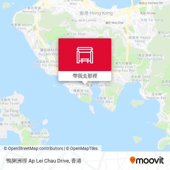 鴨脷洲徑 Ap Lei Chau Drive地圖