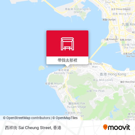 西祥街 Sai Cheung Street地圖