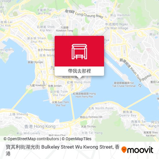 寶其利街湖光街 Bulkeley Street Wu Kwong Street地圖