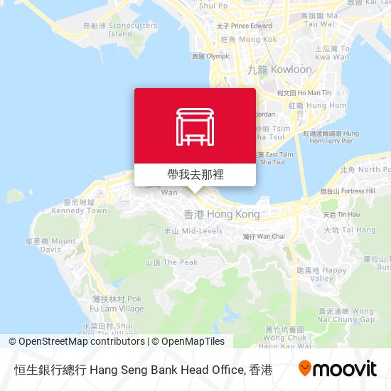 恒生銀行總行 Hang Seng Bank Head Office地圖