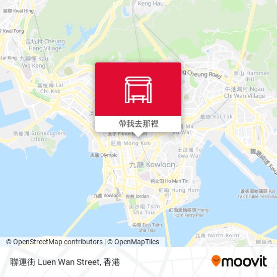聯運街 Luen Wan Street地圖