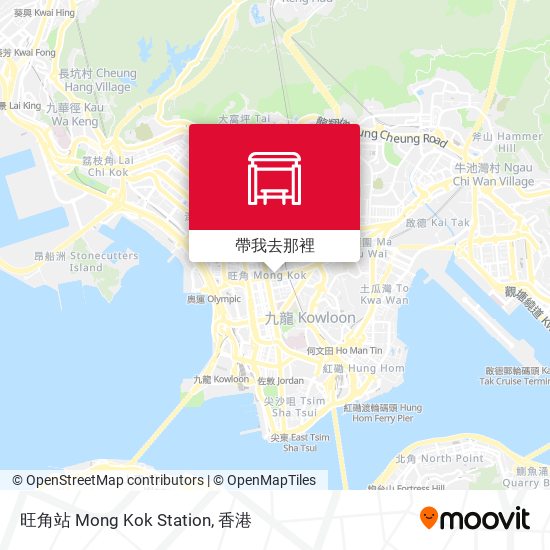 旺角站 Mong Kok Station地圖