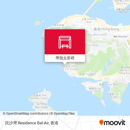 貝沙灣 Residence Bel-Air地圖